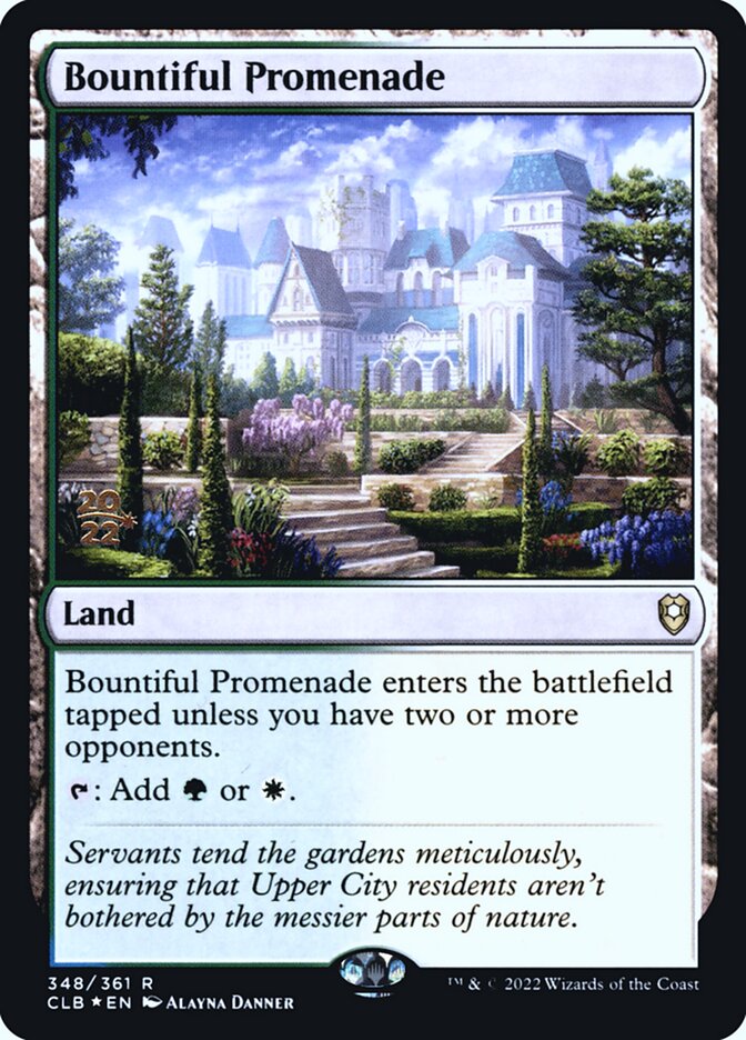 Bountiful Promenade PCLB-348S Battle for Baldur's Gate Promos Magic card