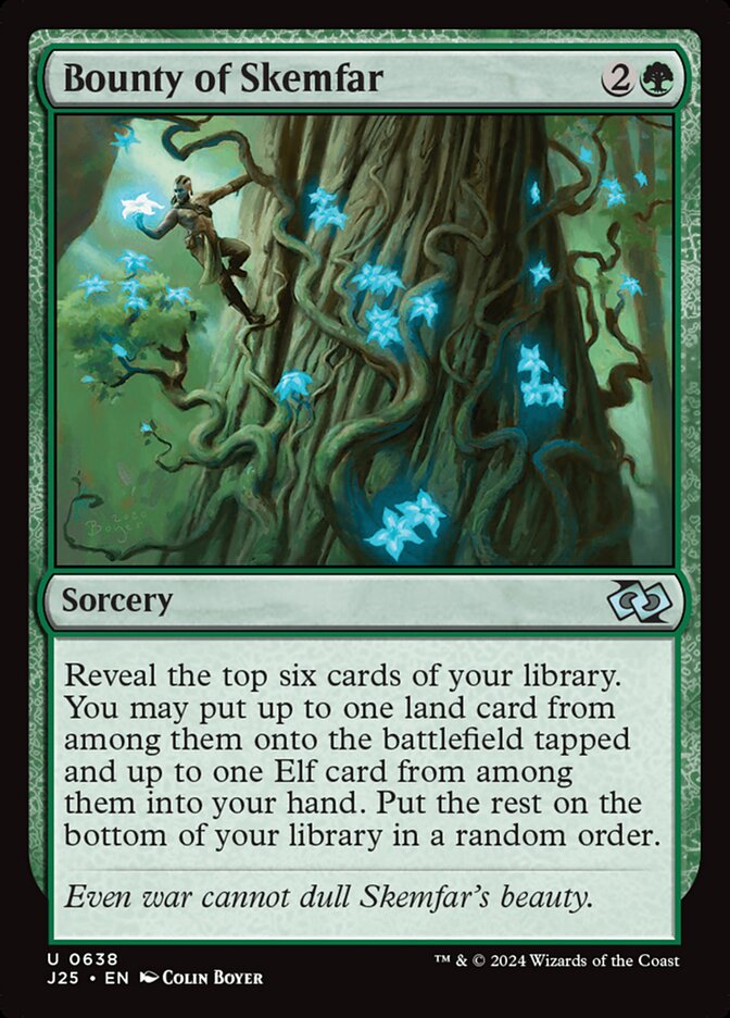 Bounty of Skemfar J25-638 Foundations Jumpstart Magic card