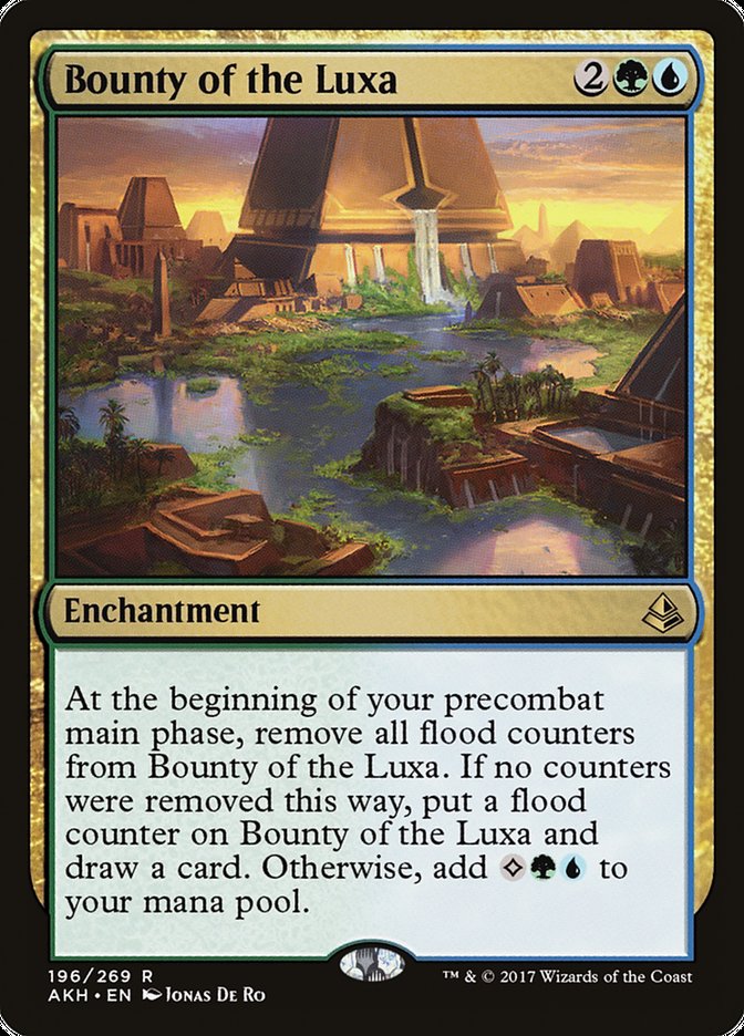 Bounty of the Luxa AKH-196 Amonkhet Magic card