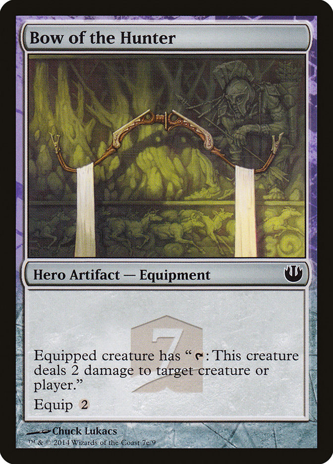 Bow of the Hunter THP3-7E Journey into Nyx Hero's Path Magic card
