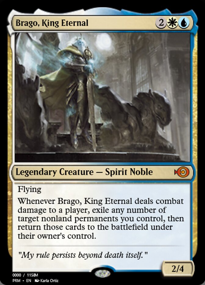 Brago, King Eternal PRM-86206 Magic Online Promos Magic card