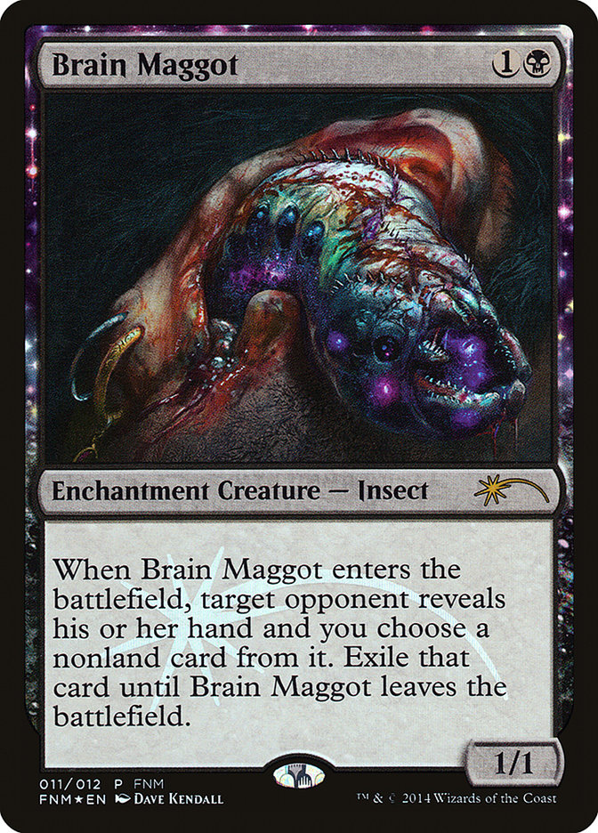 Brain Maggot F14-11 Friday Night Magic 2014 Magic card