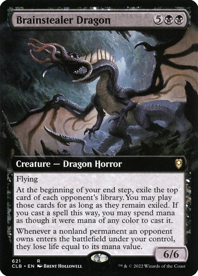 Brainstealer Dragon CLB-621 Commander Legends: Battle for Baldur's Gate Magic card