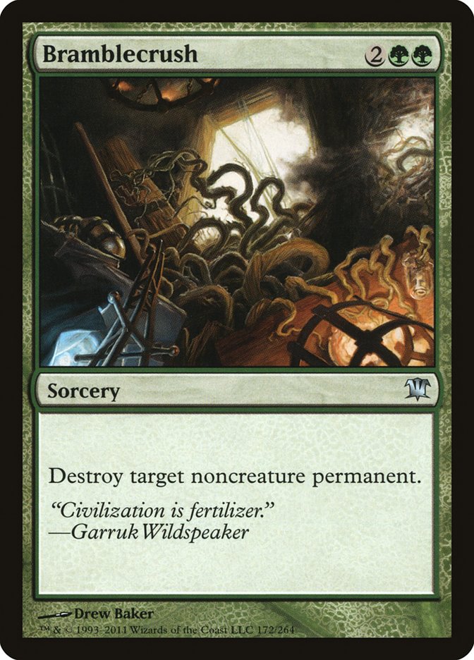 Bramblecrush ISD-172 Innistrad Magic card