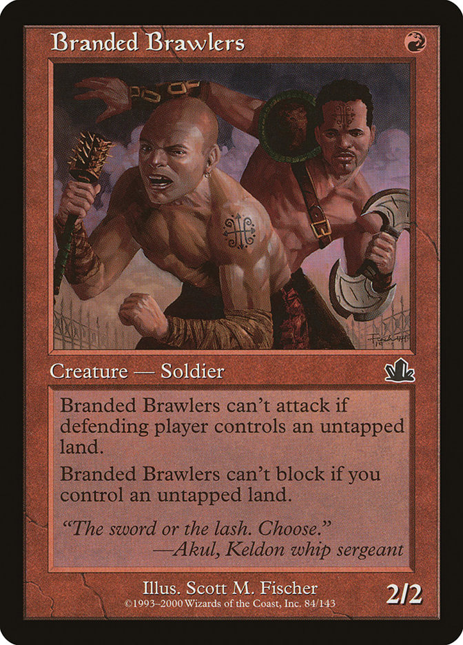 Branded Brawlers PCY-84 Prophecy Magic card