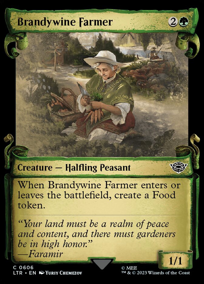 Brandywine Farmer LTR-606 The Lord of the Rings: Tales of Middle-earth Magic card