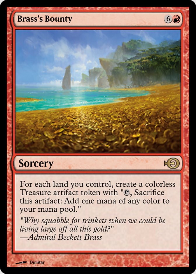 Brass's Bounty PRM-66886 Magic Online Promos Magic card