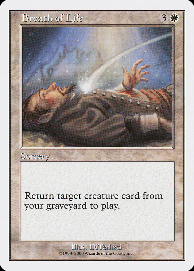 Breath of Life S00-3 Starter 2000 Magic card