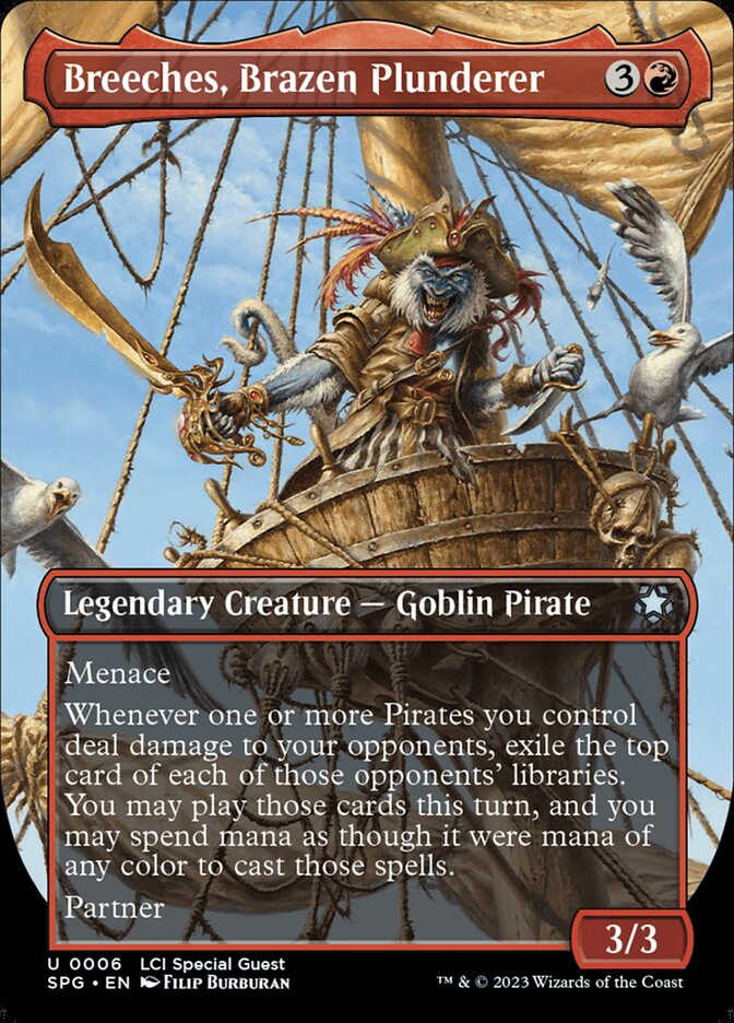 Breeches, Brazen Plunderer SPG-6 Special Guests Magic card