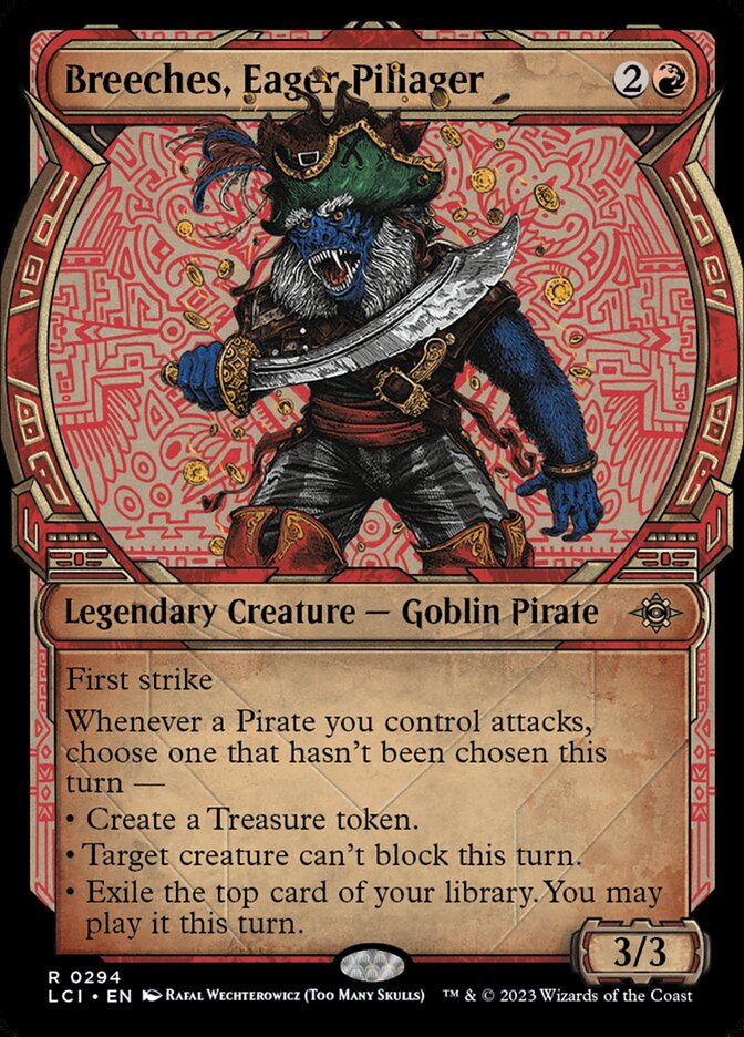 Breeches, Eager Pillager LCI-294 The Lost Caverns of Ixalan Magic card