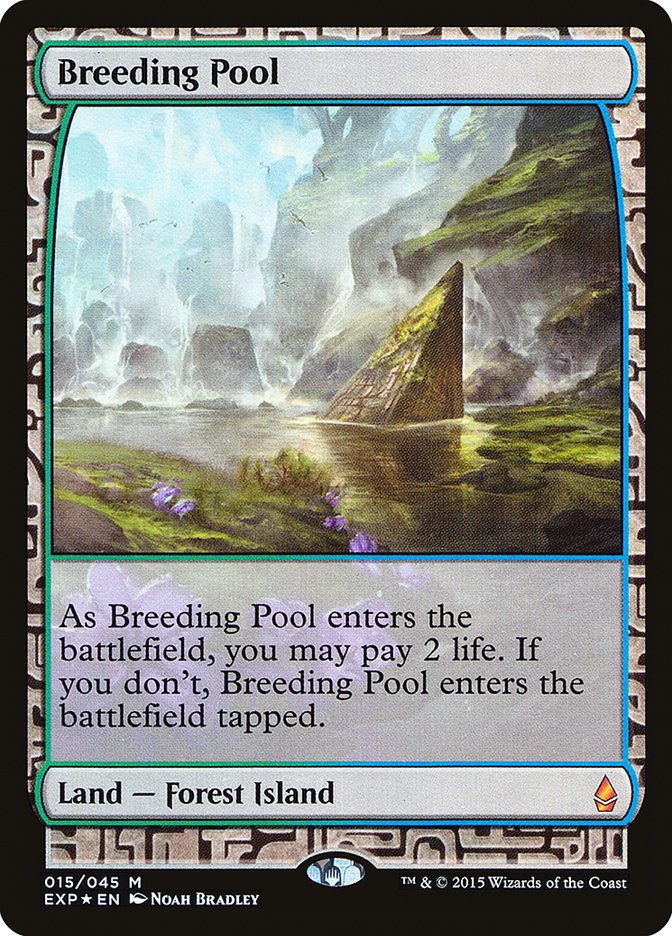 Breeding Pool EXP-15 Zendikar Expeditions Magic card