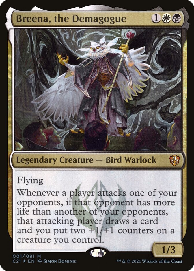 Breena, the Demagogue C21-1 Commander 2021 Magic card