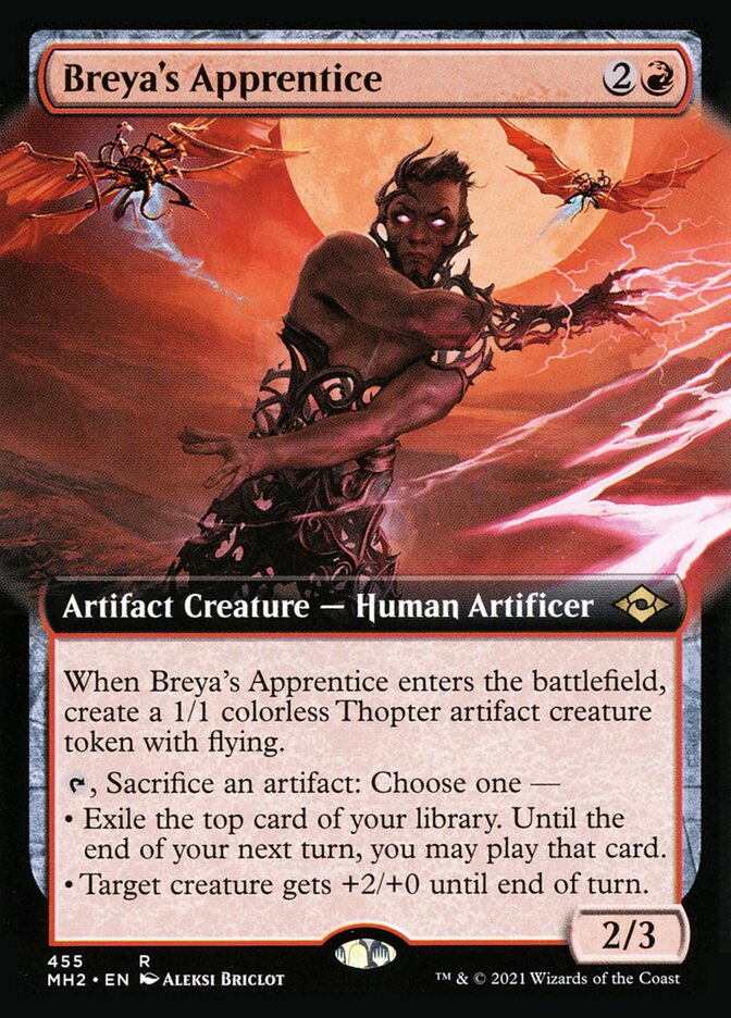 Breya's Apprentice MH2-455 Modern Horizons 2 Magic card