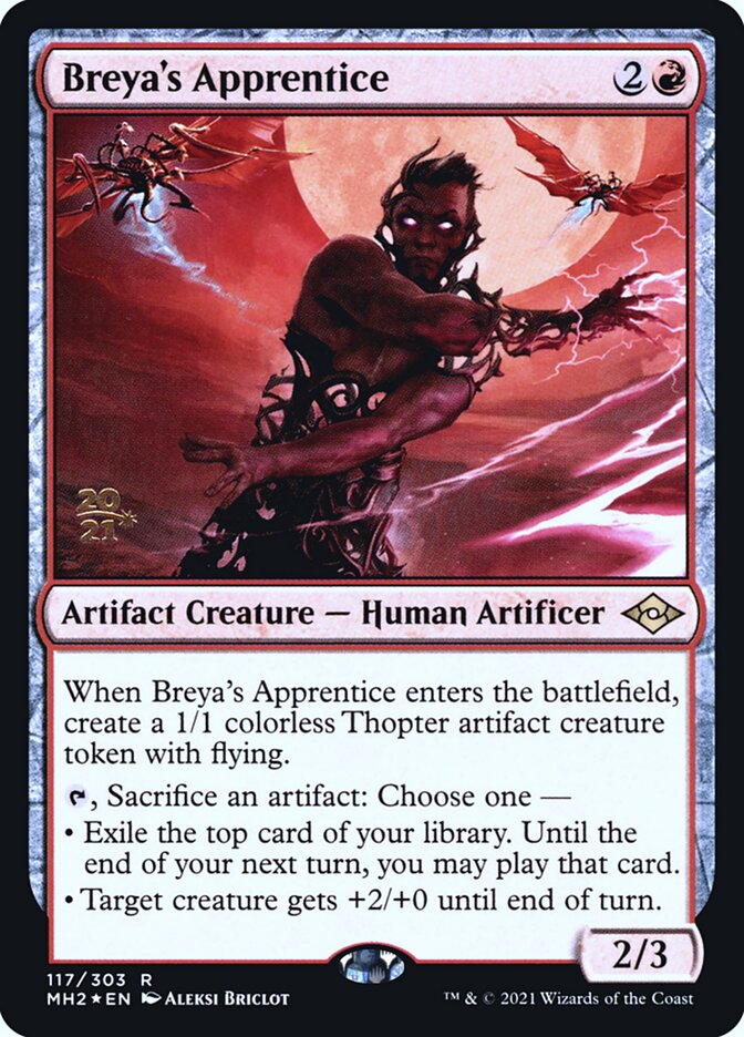 Breya's Apprentice PMH2-117S Modern Horizons 2 Promos Magic card