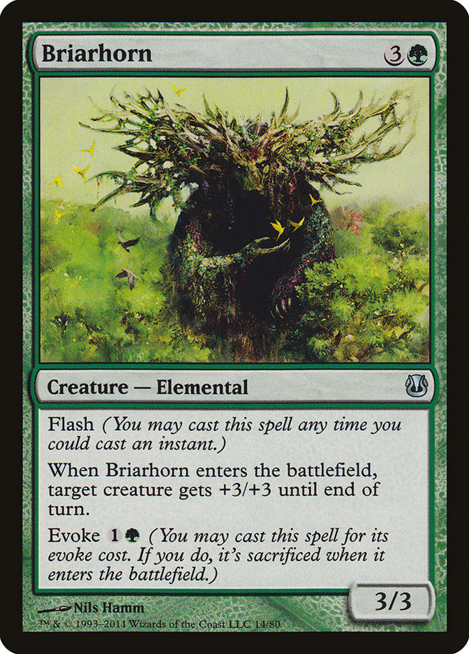 Briarhorn DDH-14 Duel Decks: Ajani vs. Nicol Bolas Magic card