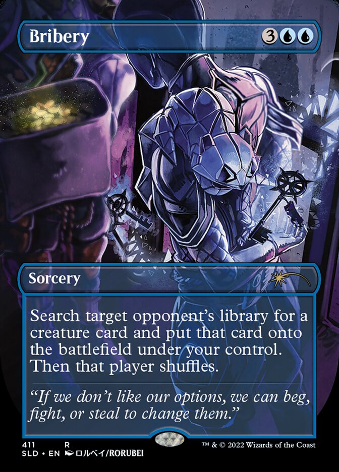 Bribery SLD-411 Secret Lair Drop Magic card