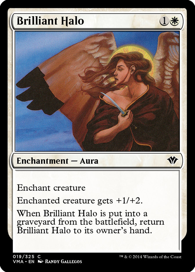 Brilliant Halo VMA-19 Vintage Masters Magic card