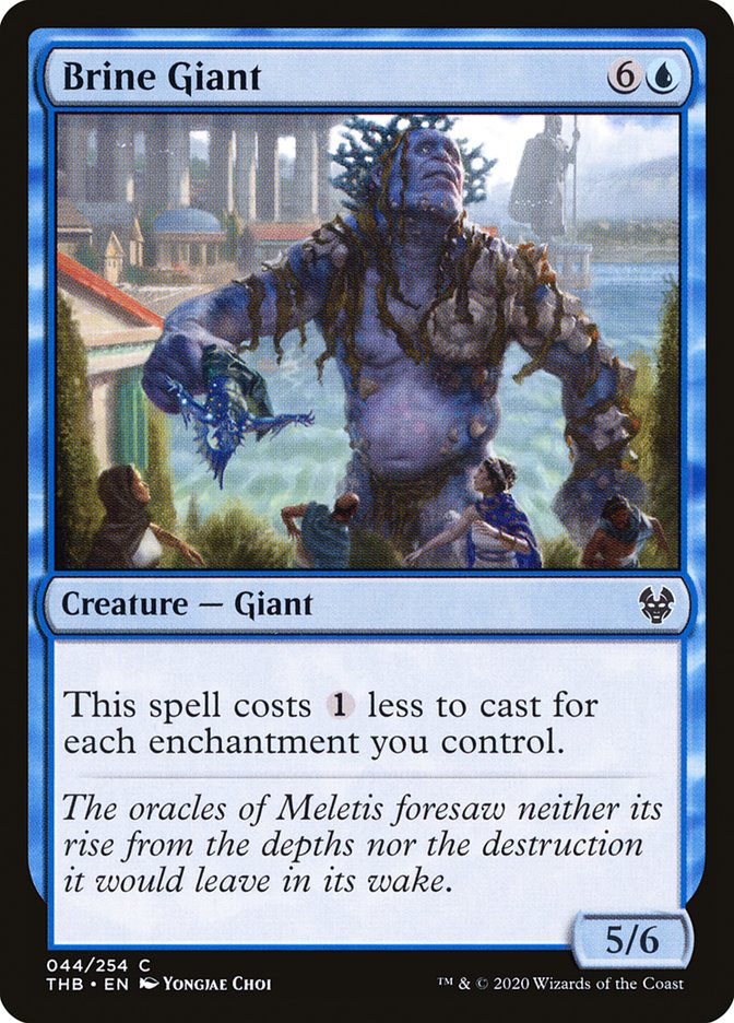 Brine Giant THB-44 Theros Beyond Death Magic card