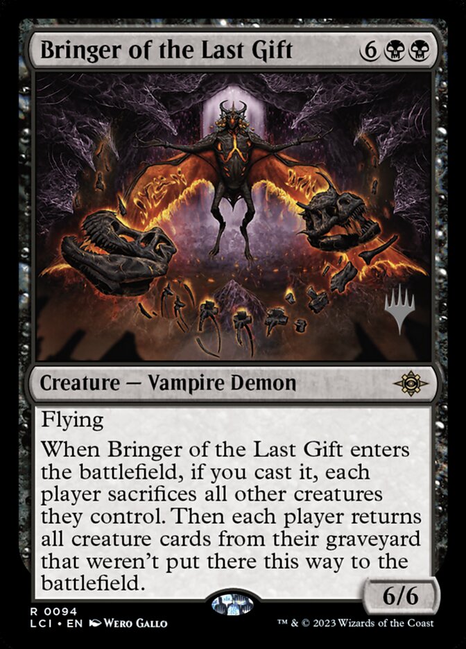 Bringer of the Last Gift PLCI-94P The Lost Caverns of Ixalan Promos Magic card