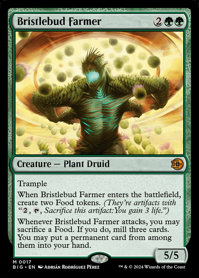 Bristlebud Farmer BIG-17 The Big Score Magic card