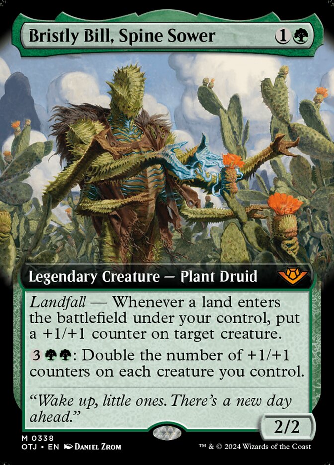 Bristly Bill, Spine Sower OTJ-338 Outlaws of Thunder Junction Magic card