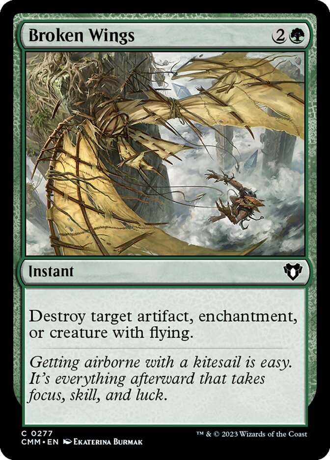 Broken Wings CMM-277 Commander Masters Magic card