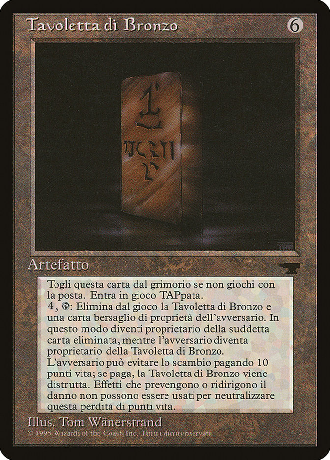 Bronze Tablet RIN-106 Rinascimento Magic card