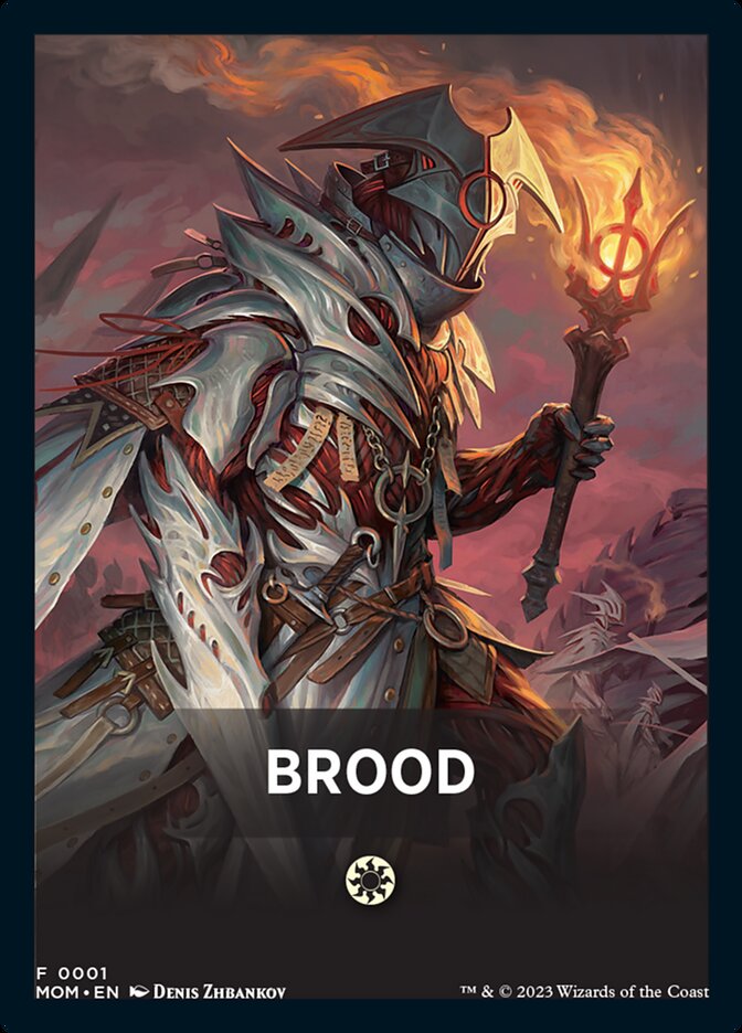 Brood FMOM-1 March of the Machine Jumpstart Front Cards Magic card