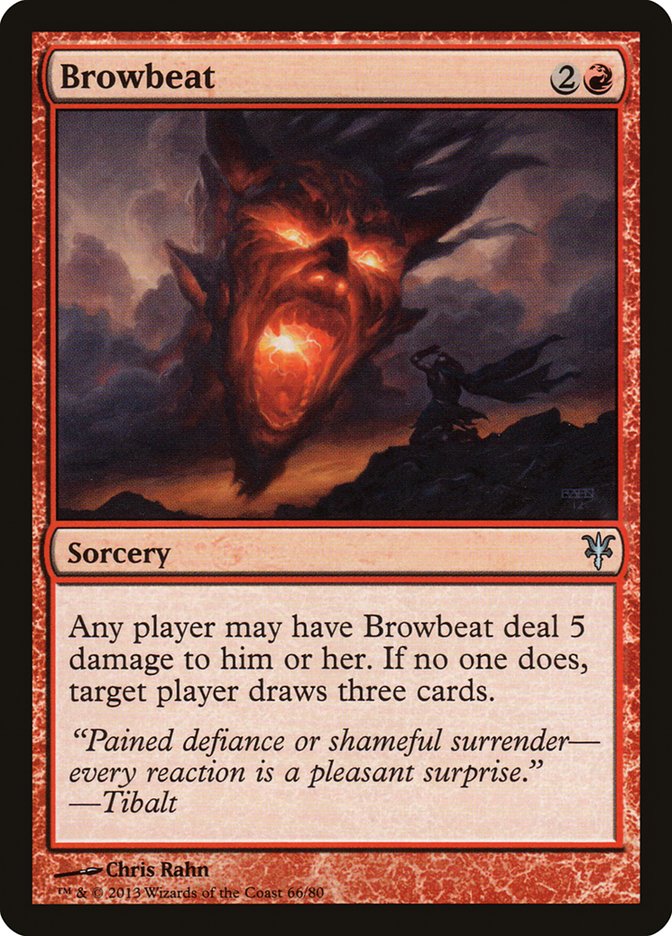 Browbeat DDK-66 Duel Decks: Sorin vs. Tibalt Magic card