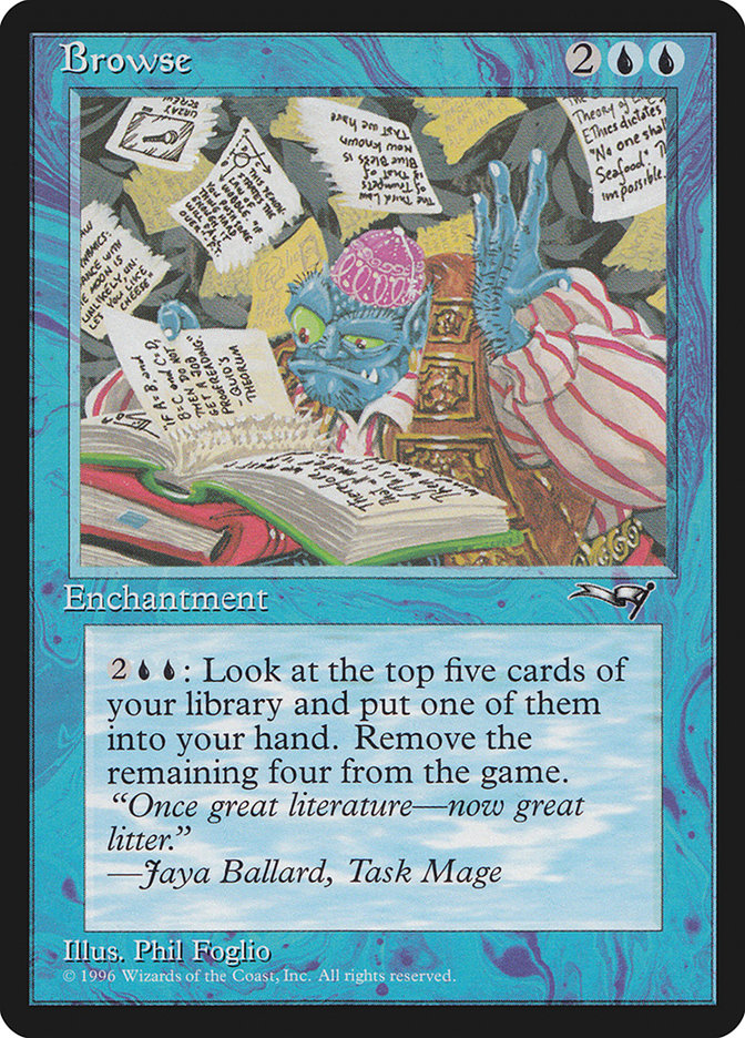 Browse ALL-25 Alliances Magic card