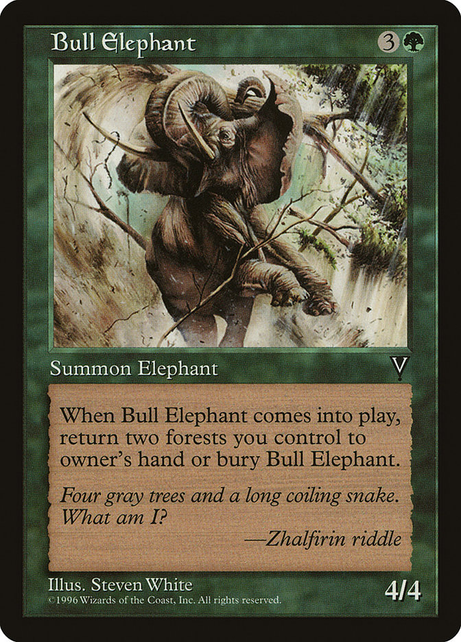 Bull Elephant MGB-9 Multiverse Gift Box Magic card