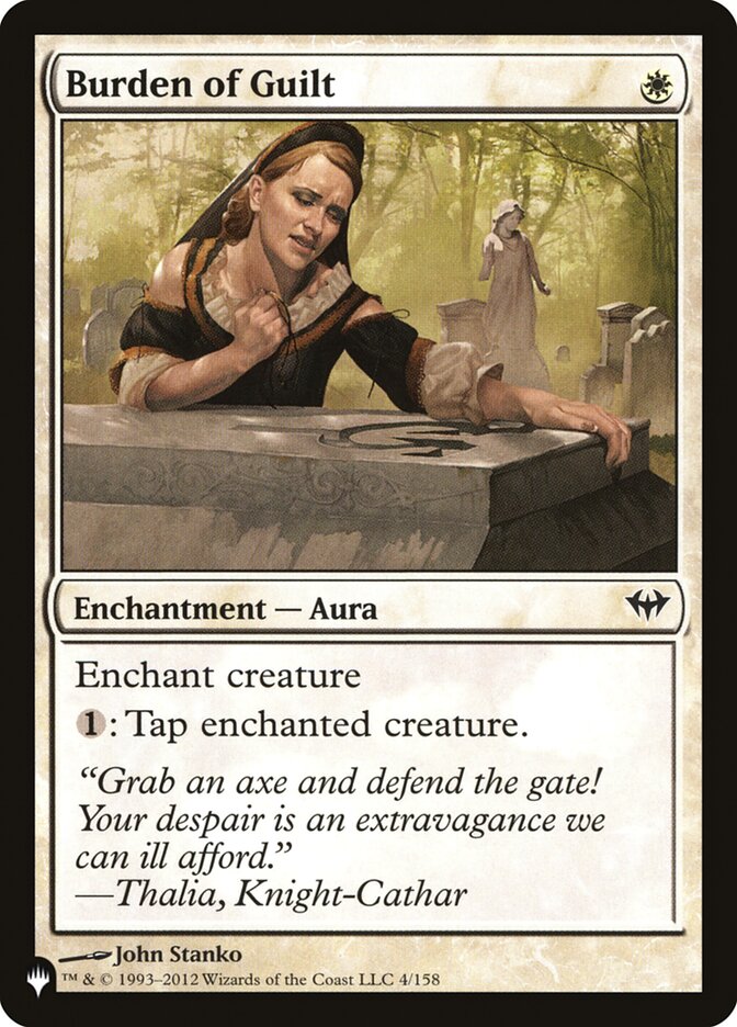 Burden of Guilt PLST-DKA-4 The List Magic card