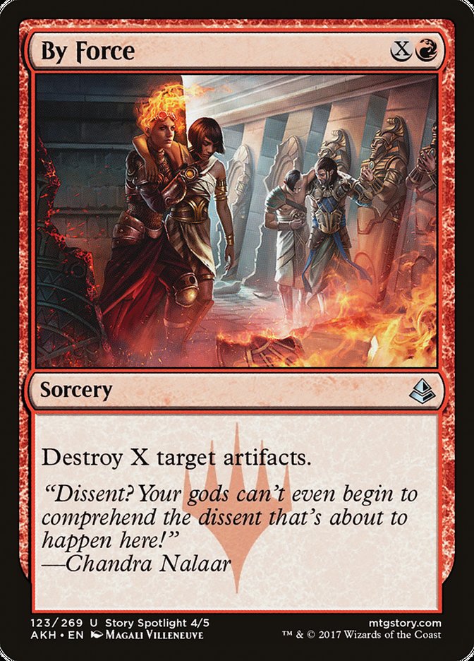 By Force AKH-123 Amonkhet Magic card