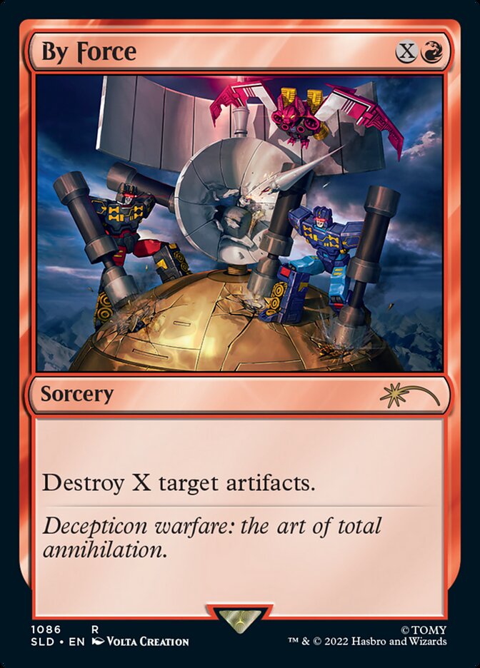 By Force SLD-1086 Secret Lair Drop Magic card