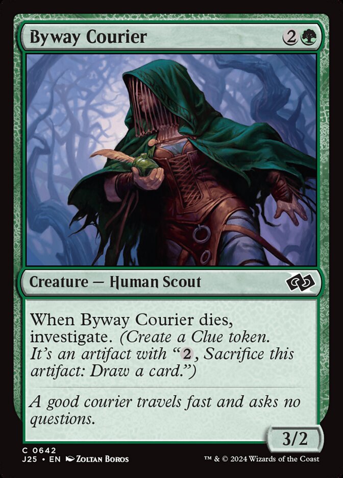 Byway Courier J25-642 Foundations Jumpstart Magic card