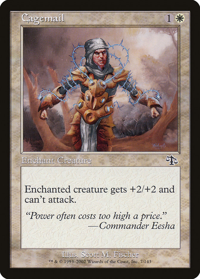 Cagemail JUD-7 Judgment Magic card