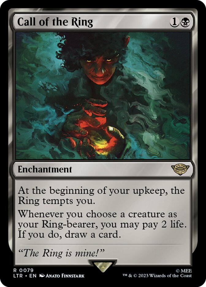 Call of the Ring LTR-79 The Lord of the Rings: Tales of Middle-earth Magic card