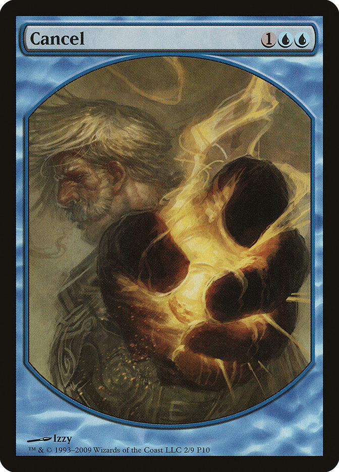 Cancel P10-2 Magic Player Rewards 2010 Magic card