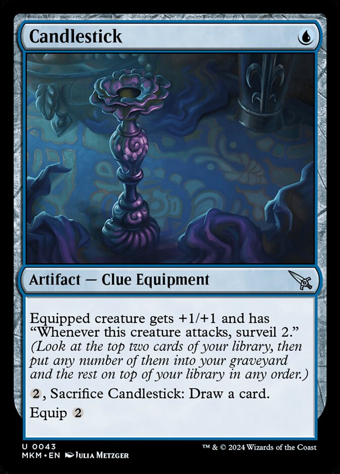 Candlestick MKM-43 Murders at Karlov Manor Magic card