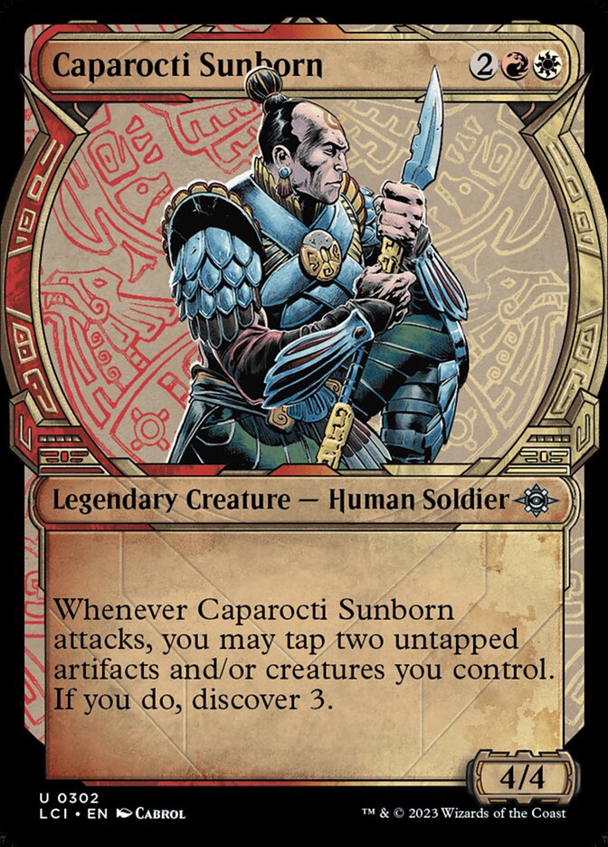 Caparocti Sunborn LCI-302 The Lost Caverns of Ixalan Magic card