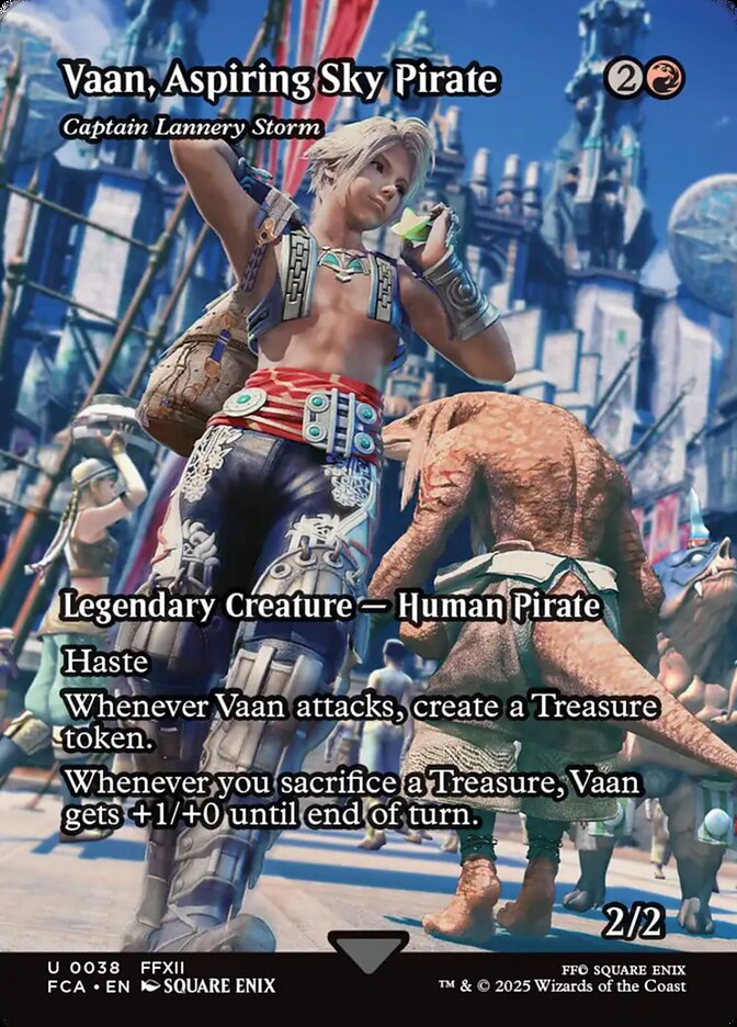 Captain Lannery Storm FCA-38 Final Fantasy: Through the Ages Magic card
