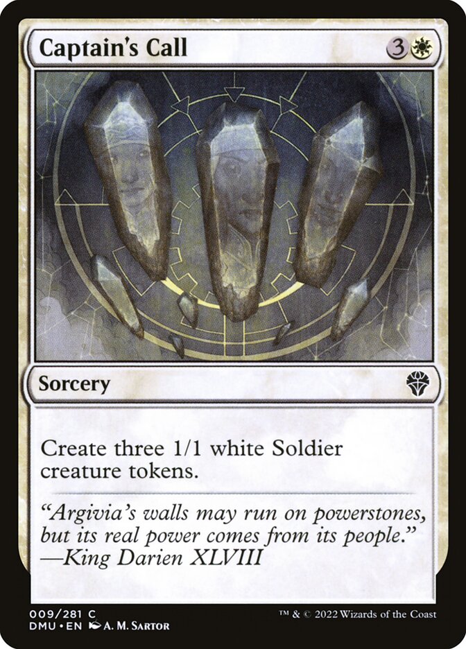 Captain's Call DMU-9 Dominaria United Magic card