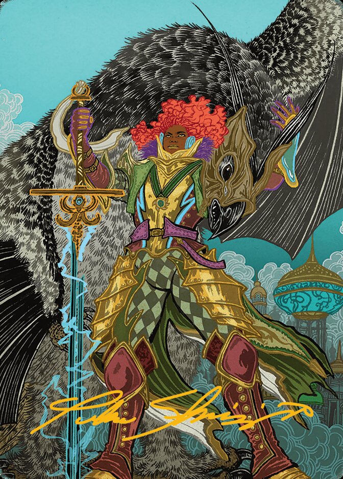 Caradora, Heart of Alacria // Caradora, Heart of Alacria ADFT-3 Aetherdrift Art Series Magic card