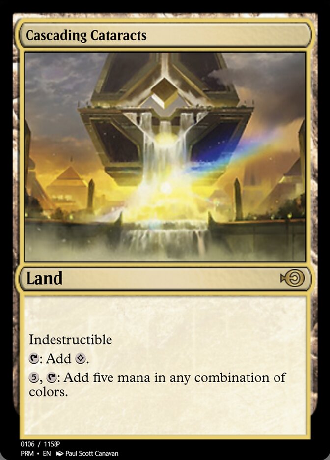 Cascading Cataracts PRM-88412 Magic Online Promos Magic card