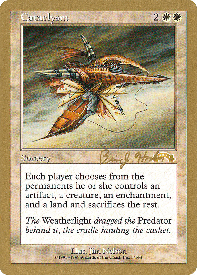 Cataclysm WC98-BH3 World Championship Decks 1998 Magic card