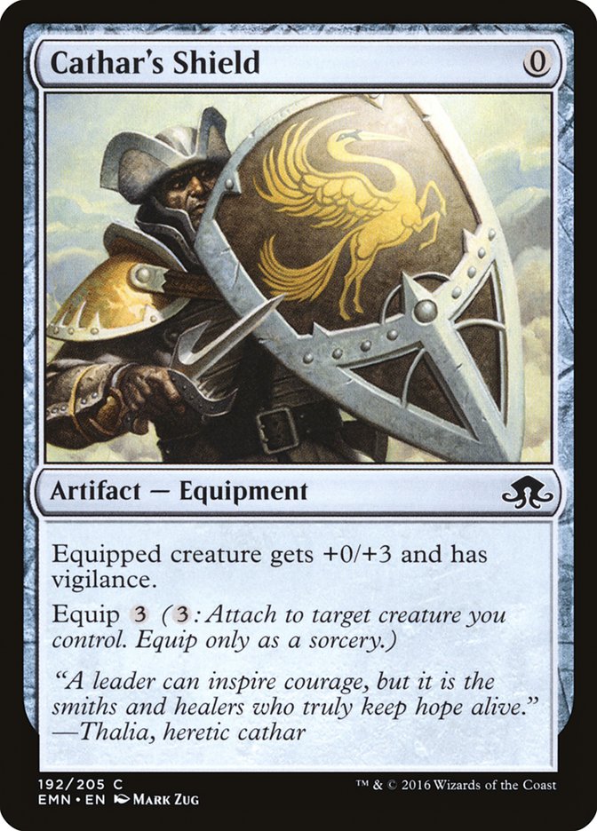 Cathar's Shield EMN-192 Eldritch Moon Magic card