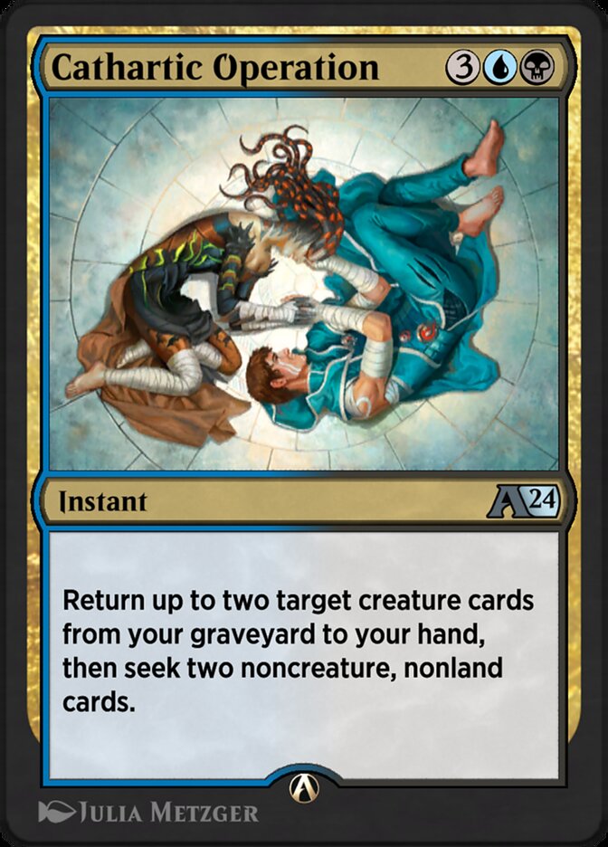 Cathartic Operation YOTJ-20 Alchemy: Outlaws of Thunder Junction Magic card