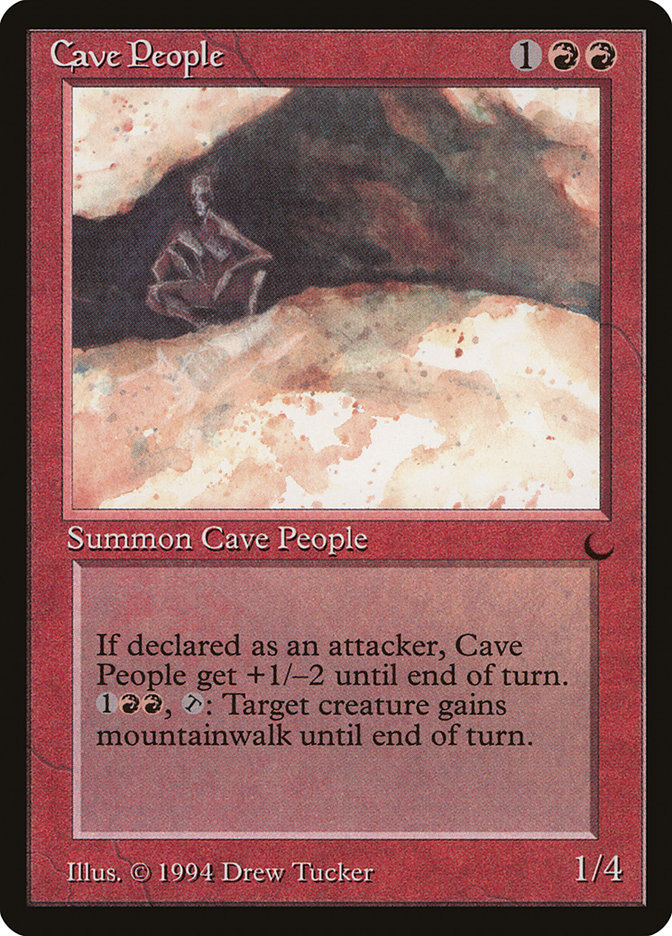 Cave People DRK-60 The Dark Magic card