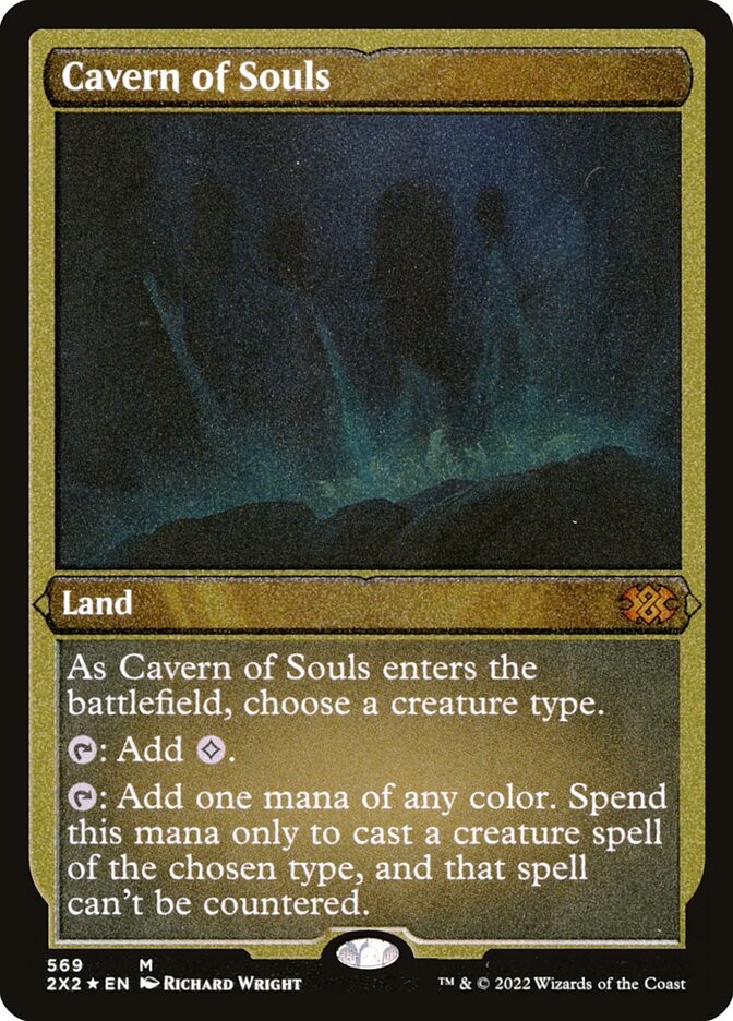 Cavern of Souls 2X2-569 Double Masters 2022 Magic card
