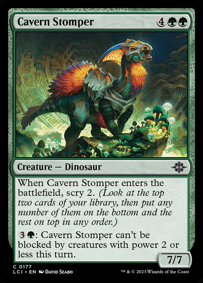 Cavern Stomper LCI-177 The Lost Caverns of Ixalan Magic card